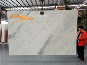 China Special Green Light Jade Marble, Slab, Cut to Size,