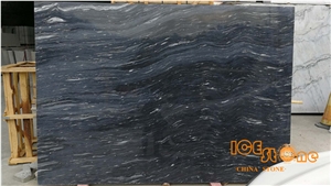 Snowy Night/Starry Night/Ocean Blue/Deep Blue/Black Color with White Spot/Bardiglio Cappella/Marble Slabs/Tiles/Cut to Size/Polished/Project