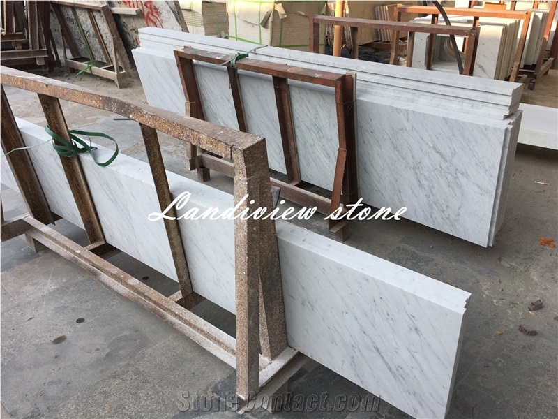 Bianco Carrara Kitchen Worktops, Countertops