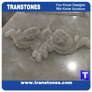 Artificial Carved Door Frame Translucent Stones
