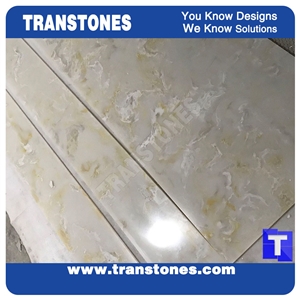 Artificial Carved Door Frame Translucent Stones