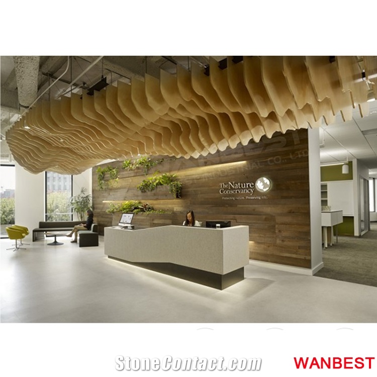 China Factory Acrylic Hotel Lobby Salon Gym Reception Desk