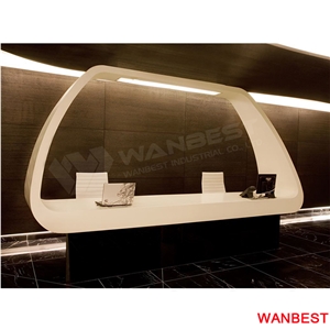 Special Design Artificial Marble Office Hotel Reception Desk Special Design Artificial Marble Office Hotel Reception Desk