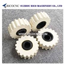 Homag Pressure Wheels, Rubberized Hold Down, Scm Pressure Rollers ,Gear Wheels for Ima Brandt Edgebander, Biesse Roller Wheels with Bearings