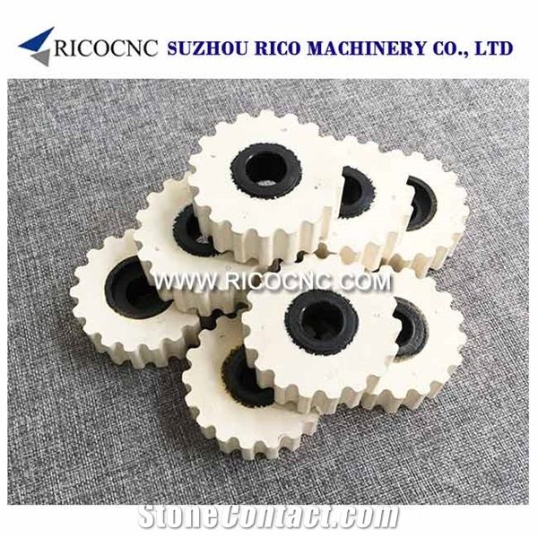 Homag Pressure Wheels, Rubberized Hold Down, Scm Pressure Rollers ,Gear Wheels for Ima Brandt Edgebander, Biesse Roller Wheels with Bearings