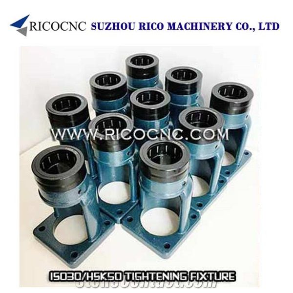 Iso30 Tool Holder Locking Fixture, Cnc Tightening Fixture, Hsk50 Locking Stand