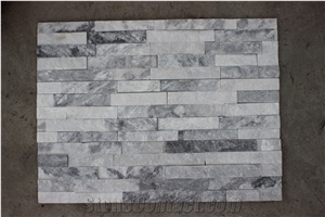 White Quartzite Culture Stone,Natural Ledge,Interior Stone