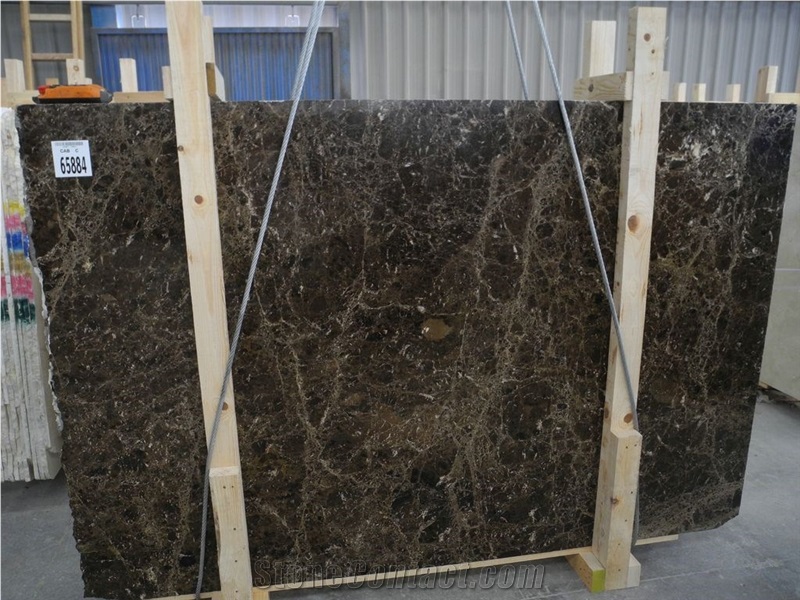 Dark Emperador Marble Tiles & Slabs