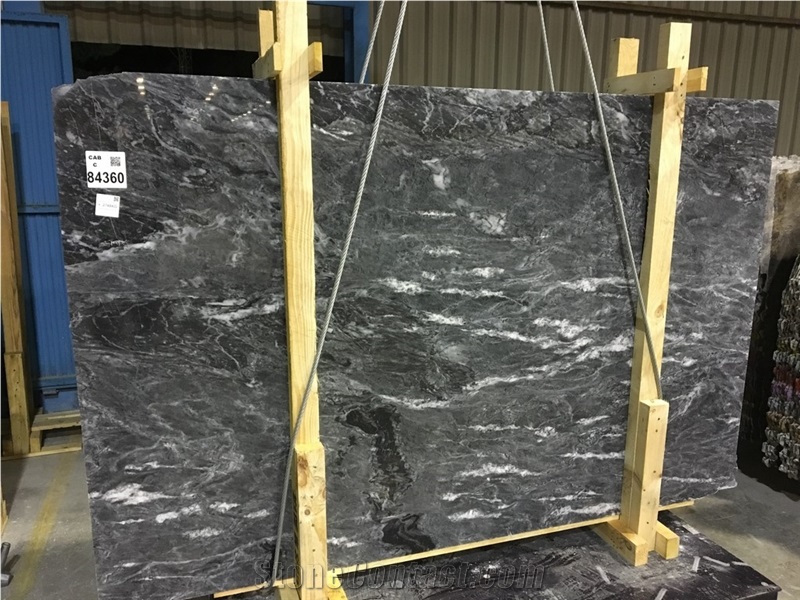 Ruby Grey Marble Tiles & Slabs