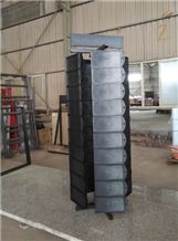 Metal Mosaic Quartz Granite Rotating Display Stand Rack Showromm Fair