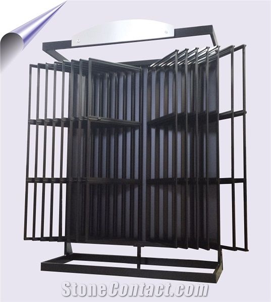 Tile/Carpet/Granite/Marble/Onyx/Limestone/Travertine/Quartz/Basalt/Stone/Hardwood/Marble Slabs Display Rack Showroom Stand Xiamen China