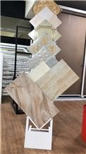 Tile/Carpet/Granite/Marble/Onyx/Limestone/Travertine/Quartz/Basalt/Stone/Hardwood/Marble Slabs Display Rack Showroom Stand Xiamen China