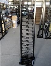Tile/Carpet/Granite/Marble/Onyx/Limestone/Travertine/Quartz/Basalt/Stone/Hardwood/Marble Slabs Display Rack Showroom Stand Xiamen China