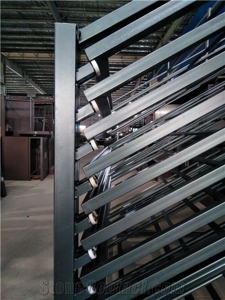 Two Raws Sliding Display Stand for Quartz Marble Granite Ceramic Tile Porcelain Tile Flooring Tile Stone Racks Xiamen