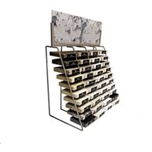 Waterfall Stone Sample Racks for Quartz Tile Marble Sample Racks
