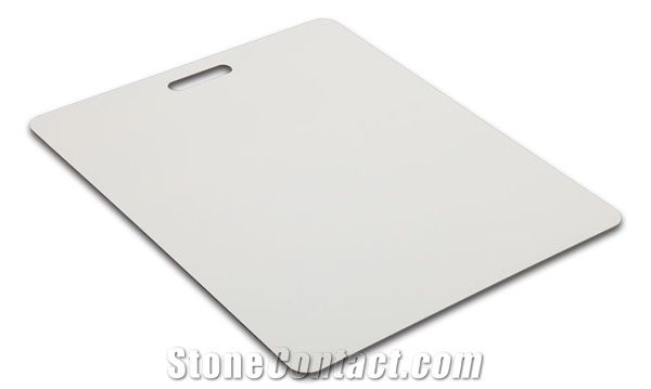 White Standing Grid Screen with Sample Board for Mosaic Ceramic Tile