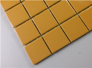 Yellow Matt Ceramic Mosaic