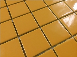Yellow Matt Ceramic Mosaic