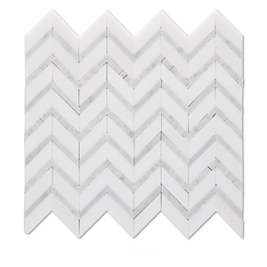 Carrara White Mosaic Polished,White Marble Mosaic Pattern,Professional Mosaic Factory,Mosaic Manufacturer