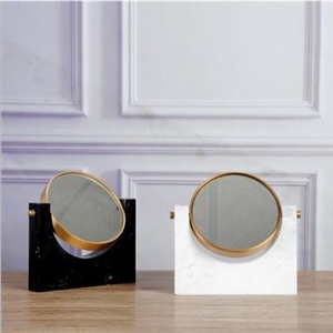 Mirror with Marble Stand,Marble Desk Mirror Mirror with Marble Stand,Marble Desk Mirror