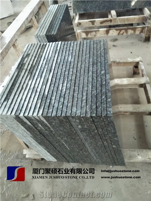 Verde Fountain Granite Tiles/Slabs, Wall & Floor Covering, Skirting