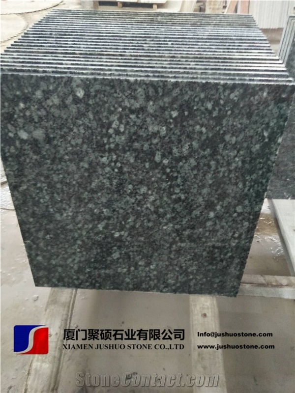 Verde Fountain Granite Tiles/Slabs, Wall & Floor Covering, Skirting