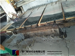 Verde Fountain Granite Tiles/Slabs, Wall & Floor Covering, Skirting