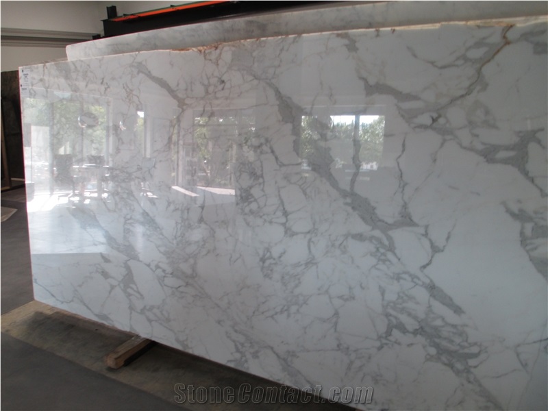 Calacatta Gold Marble Modern Kitchen Islands Top,Countertop Customzied