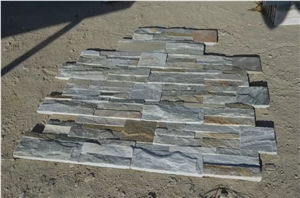 China Multicolor Cultured Stone,Slate Wall Cladding,Natural Split Surface Hotel Floor Skirting,Manufactured Outdoor Decoration Design