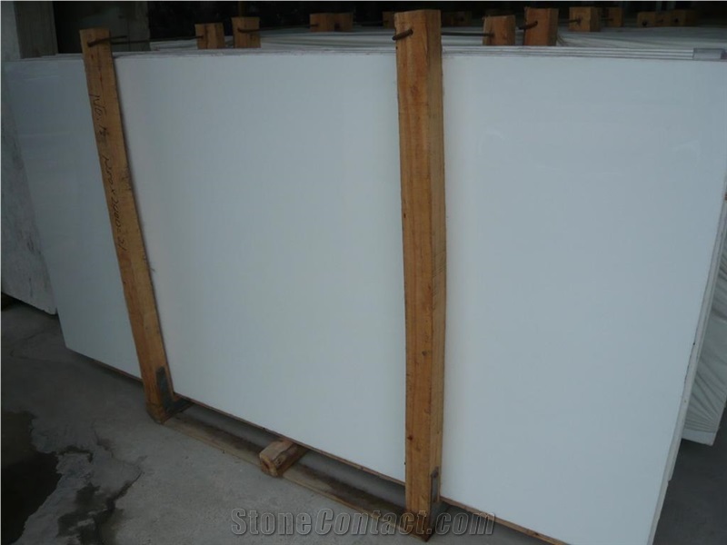 Pure White Nano Crystallized Glass Stone,Pure Microlite Glass Stone/Pure White Nano Glass/China Manmade&Artificial Stone/Glass Stone Panels