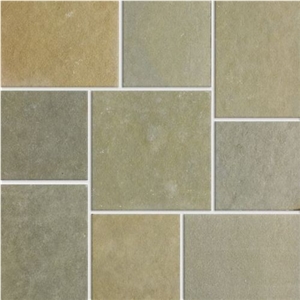 Kota Brown Limestone Pattern Flooring Tiles