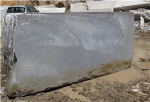 Silver Grey Marble Block, Greece Grey Marble