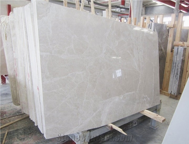 Burdur Beige Marble Slabs, Turkey Beige Marble