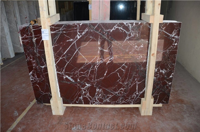 Padrino Red Slabs & Tiles, Rosso Levanto Red Marble Slabs & Tiles