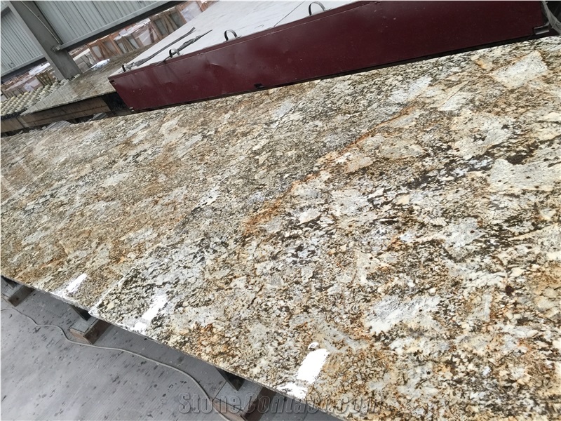 Phantom Golden Flower Granite Slabs & Tiles