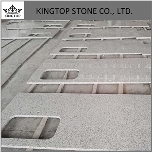 Chinese G655,Tongan White Granite Prefab Kitchen Countertop,Islands Top Chinese G655,Tongan White Granite Prefab Kitchen Countertop,Islands Top