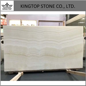 Own Factoryturkey White Tiger Onyx,Straight Veining Slabs,Floor Tile