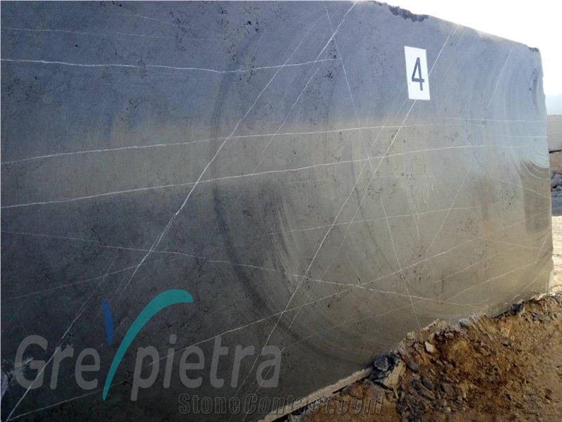 Grey Pietra, Iran Grey Marble Block