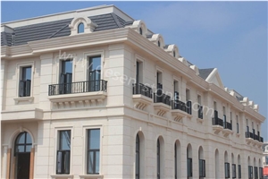 Aloewood Limestone Slabs&Tiles, Incense Beige Limestone, Aloes Beige/Rhine Beige/Aloewood Beige Limestone Slabs