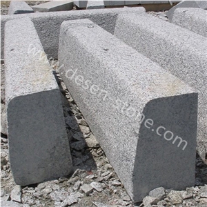 G603 Padang Light Grey Granite Kerbstones/Curbstones/Kerbs/Curbs/Side