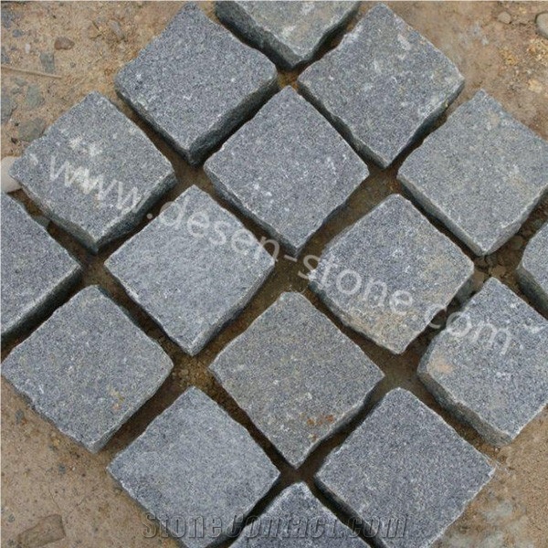G654 Granite Cobblestones/Cobble&Cube Stone/Paving Stone