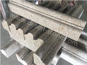 G682 Rusty Yellow Granite Stone Walling Building Ornaments