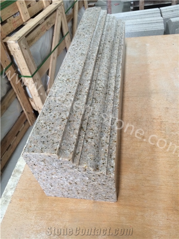 G682 Sunset Gold Granite Stone Walling Building Ornaments