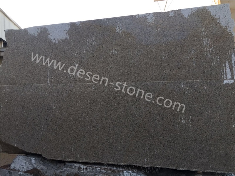 G682 Sunset Ming Gold Rusty Yellow Fantasy Granite Stone Blocks