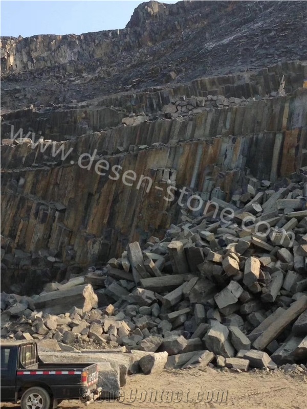 G684 Absolute Black Pearl Basalt Blocks