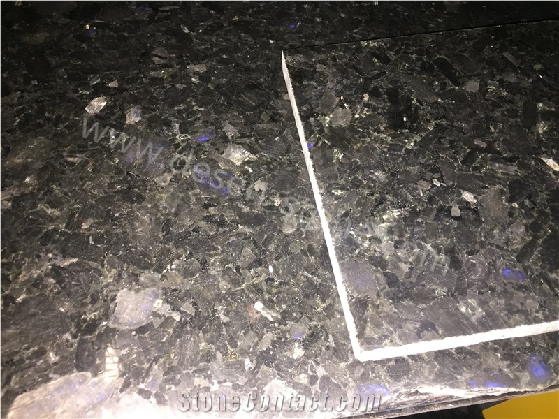 Volga Blue Granite Slabs&Tiles, Rasputin Granite, Blue Polaris/Galactic Blue/Blue Polare Volga/Blue Polare Wolga/Arctic Blue Ukraine/Wolga Blue