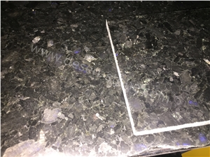 Volga Blue Granite Slabs&Tiles, Rasputin Granite, Blue Polaris/Galactic Blue/Blue Polare Volga/Blue Polare Wolga/Arctic Blue Ukraine/Wolga Blue