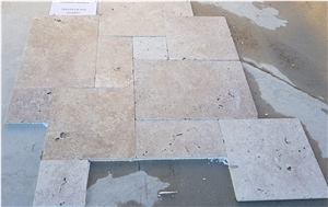 Denizli Commercial Travertine Opus Pattern Opus4