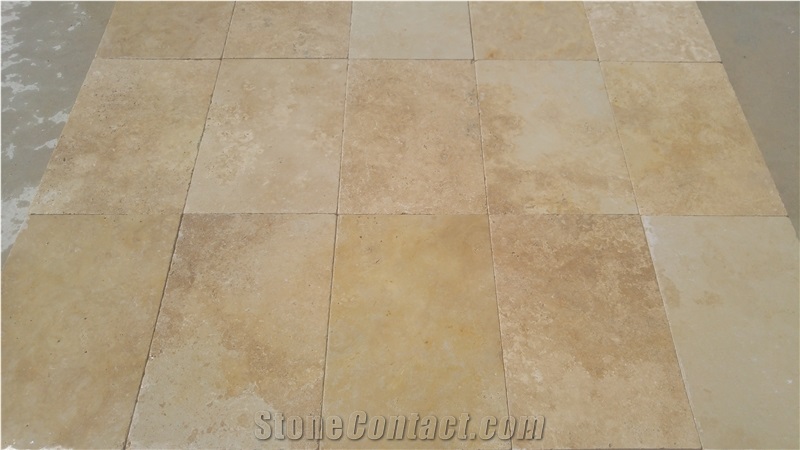 Denizli Travertine Light Mix Pattern