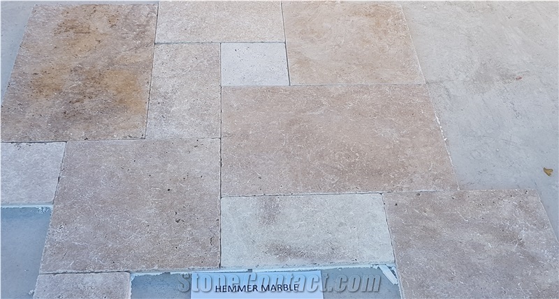 Travertine Light Mix Opus4 Tumbled